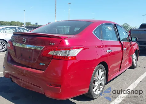 2013 Nissan Sentra Sr from USA, damaged, VIN 3N1AB7AP7DL752308